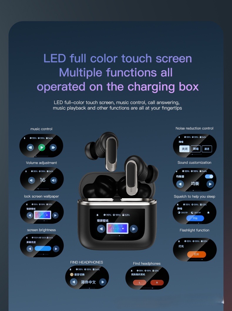 Wireless Earbuds, Earphone v8x, Earphones , Headphone,  TWS Earphones TWS, Wireless Earphone V8 TWS earbuds V8X, earphone with display, earbuds with screen